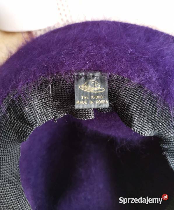 Kapelusz damski fioletowy Dla kobiet śląskie Lędziny sprzedam