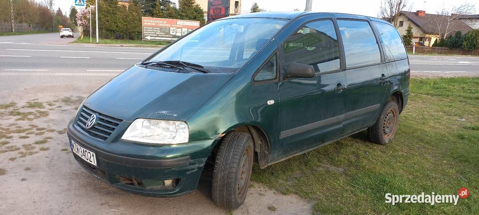 Volkswagen Sharan 20 BG HAK 7 foteli DŁUGO Sharan Skaryszew sprzedam