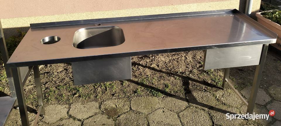 Zlew gastronomiczny 1komorowy 2015x625x90