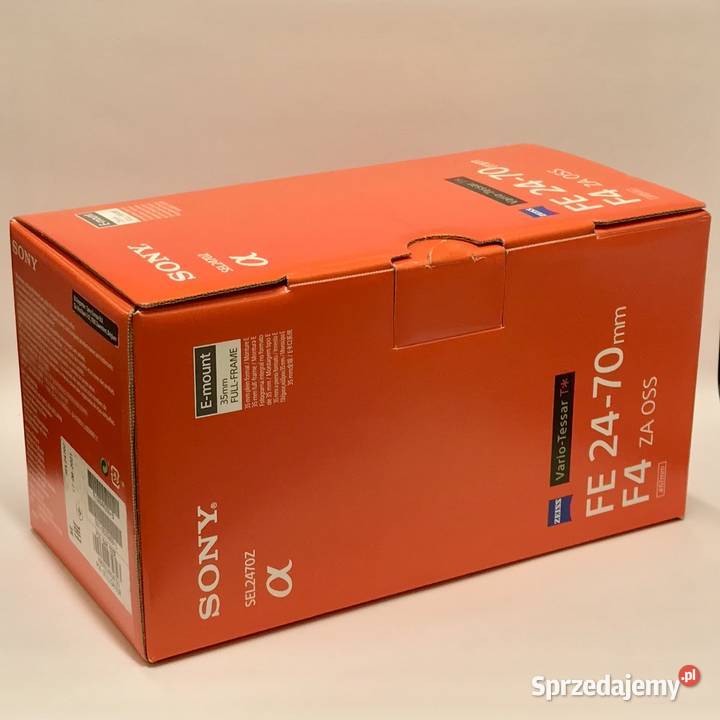 SONY SEL2470Z VarioTessar T FE 2470 f4 OSS Warszawa