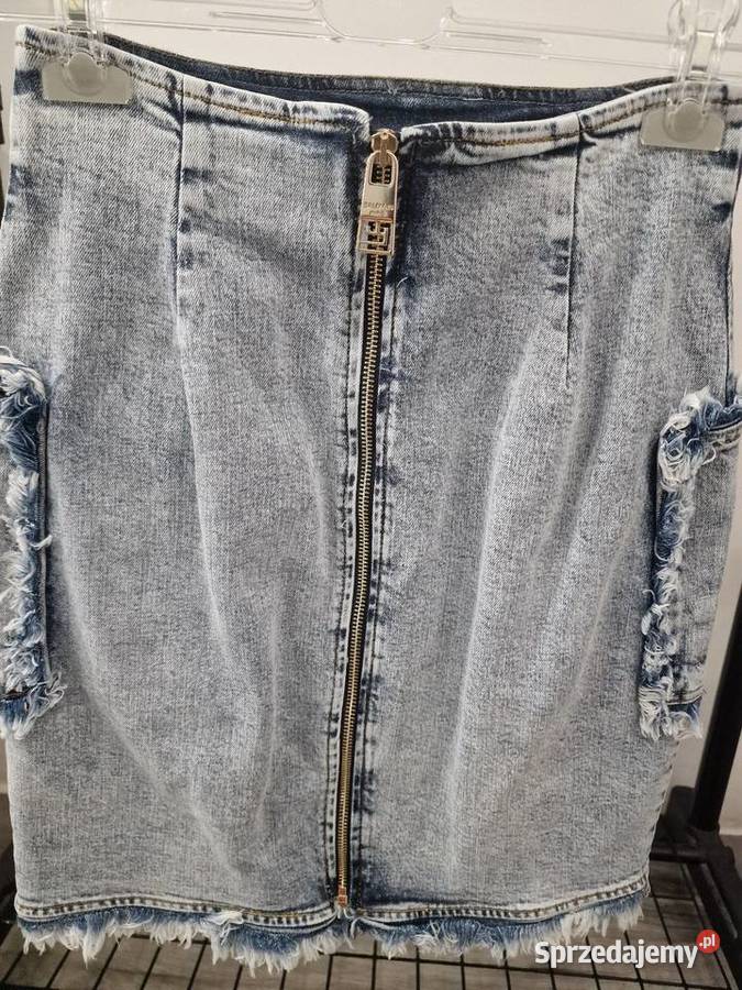 Spódnica Jeansowa Balmain XS S Żywiec