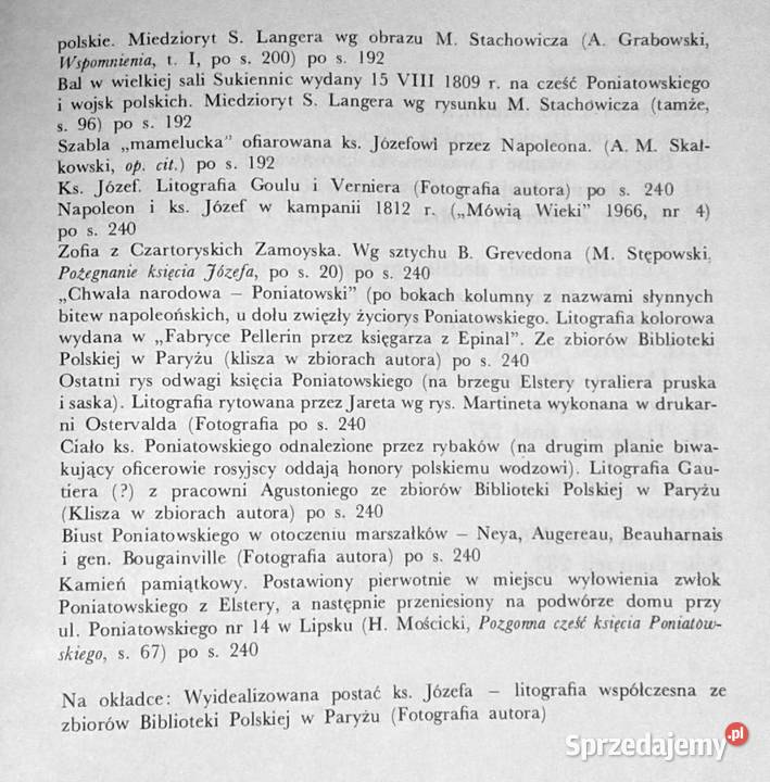 Książę Józef Poniatowski Jerzy Skowronek Chełm