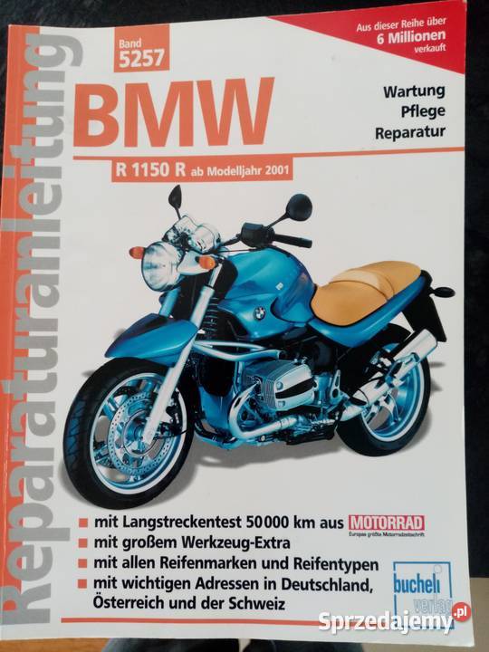 Bmw r1150r instrukcja napraw warmińsko-mazurskie Iława