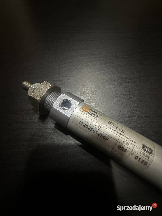 Siłownik Pneumatyczny Metal Work 1120250125CP śląskie Ruda Śląska