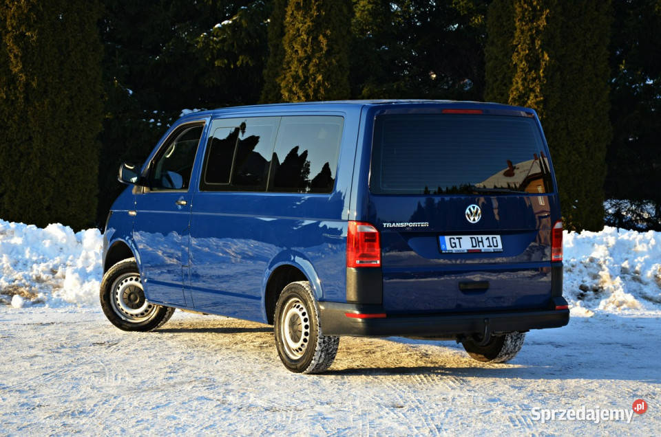 Volkswagen Transporter 20 TDI 102 9 Osób Navi wspomaganie kierownicy Ostrów Mazowiecka sprzedam
