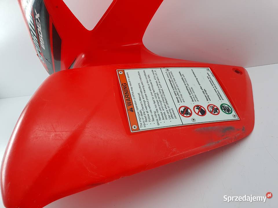 Blotnik Przedni Lewy Przod Honda Trx 250 Pozostałe Łódź sprzedam