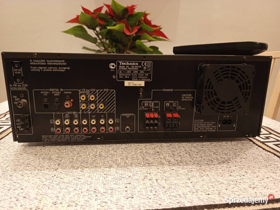 Technics sadx750 mazowieckie Józefosław