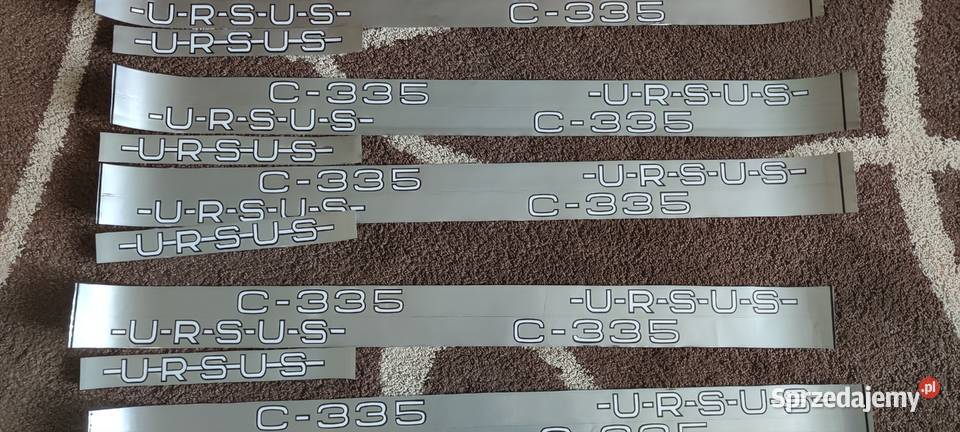 Naklejki ursus c335 nowy i stary typ Jędrzejów sprzedam
