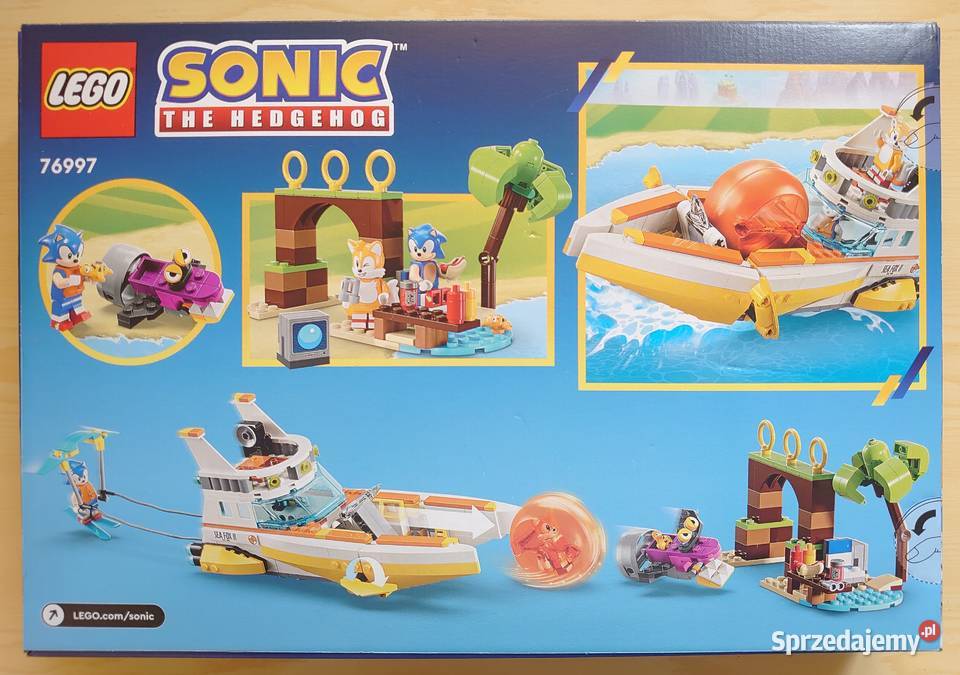 LEGO Sonic 76997 Tails i przygoda na łodzi Warszawa