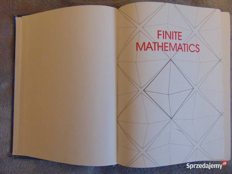 Finite Mathematics A J Stewart Podręczniki Lublin