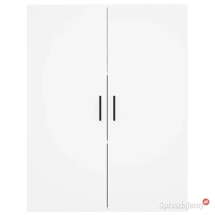 Witrynka biała 695x34x180 materiał