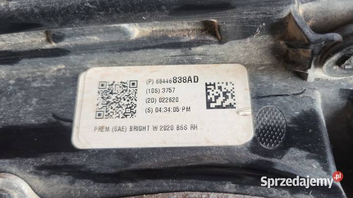 DODGE RAM 1500 2019 2024 LAMPA TYŁ PRAWA POD BSM osobowe pomorskie Mojusz