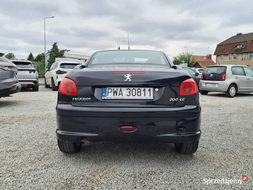 Peugeot 206 CC Klimatronik Skóra Grzane Fotele wielkopolskie