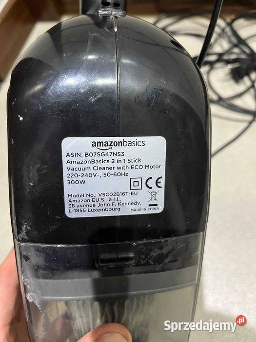 Odkurzacz trzonkowy urządzenie 2 w 1 filtr HEPA Tuliszków