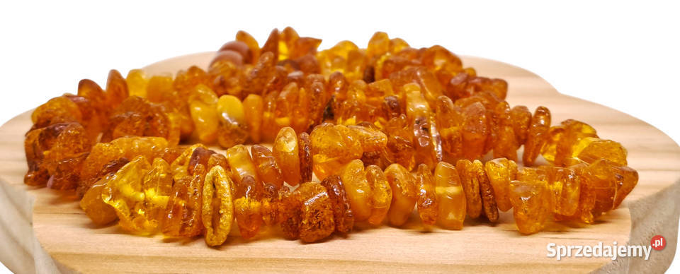 Korale z bursztynu BURSZTYN bałtycki sieczka Warszawa