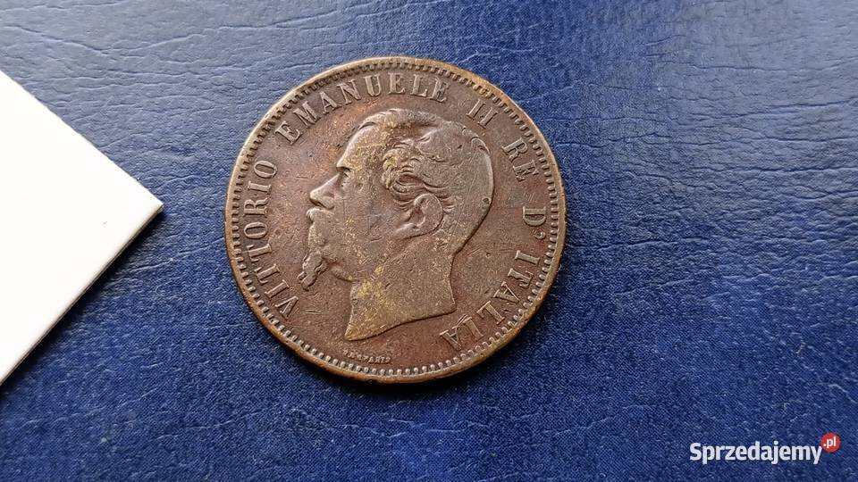 Stare monety 10 centesimi 1866 Włochy podkarpackie sprzedam
