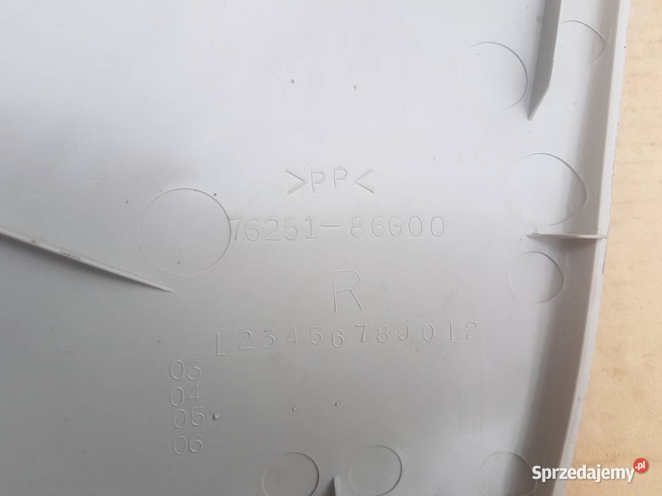 Suzuki Ignis MH Subaru G3X Justy górne boczki Legnica sprzedam
