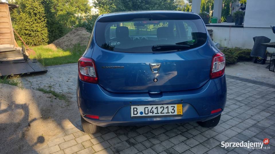 Sprzedam dacie sandero dobrze wyposażoną sprowadzony Sandero Słupsk sprzedam