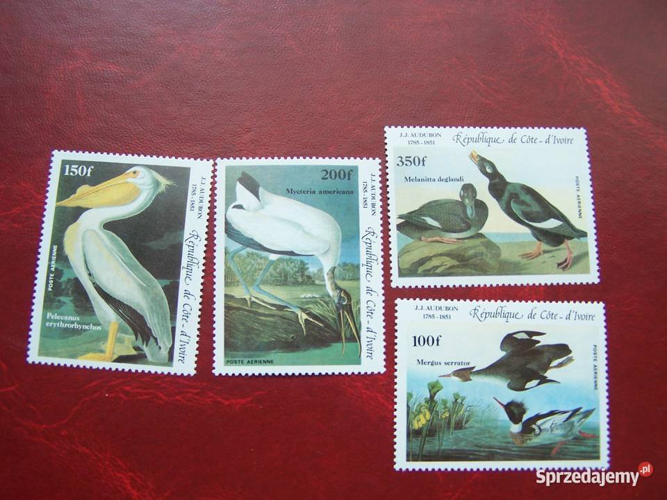 Wybrz Kości Słoniowej 1985 MNH Mi 85356 Fauna Filatelistyka Tychy