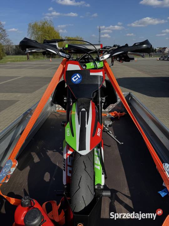 Pitbike 150 supermoto nowe opony wyższy MRF 140 Lublin sprzedam