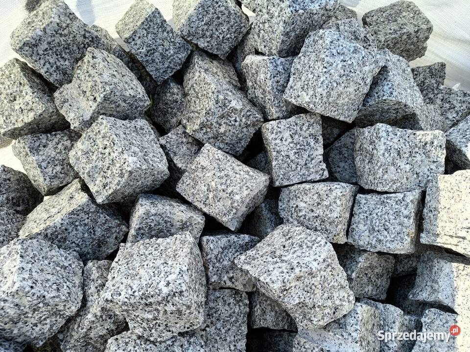 Kostka granitowa 810 szara każda ilość granit Opole