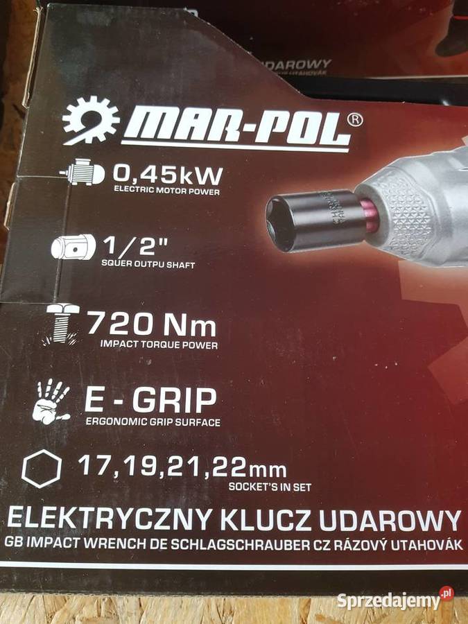 KLUCZ ELEKTRYCZNY UDAROWY 12 MARPOL 720NM PROF wielkopolskie Głogowa