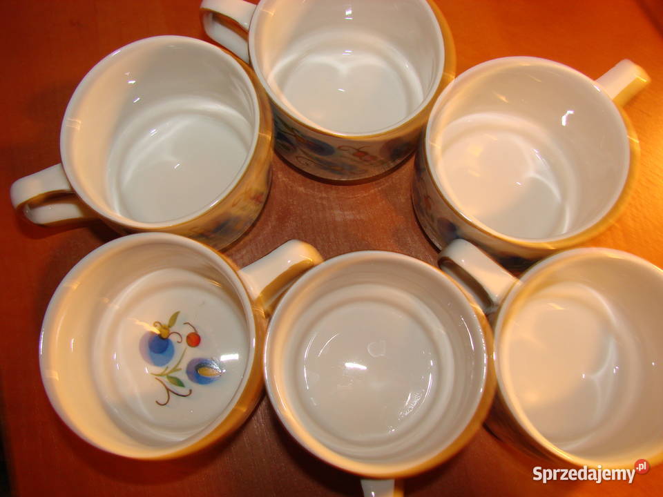 Lubiana filiżanka wzór kaszubski Pruszcz Gdański