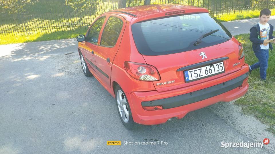 Peugeot 206 11B 2012 206 plus świętokrzyskie Domaradzice