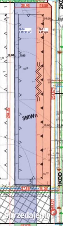 Łódź Widzew DZIAŁKA INWESTYCYJNA DEWELOPERA Os
