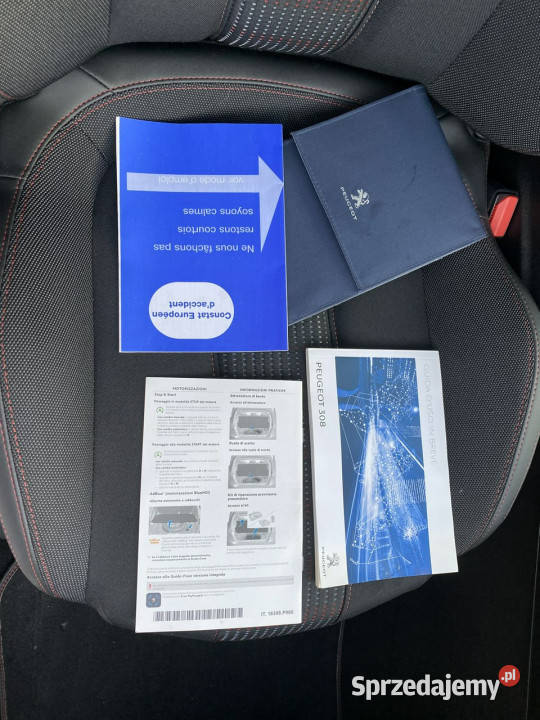 Peugeot 308 GT Zadbany z oryginalnym niskim komputer pokładowy Poznań