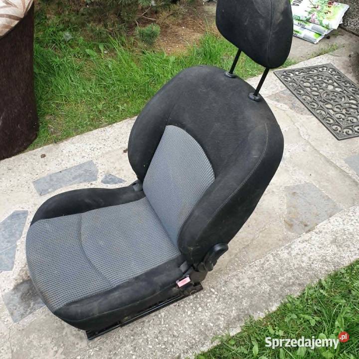 Fotel prawy pasażera Peugeot 206 ładny bez osobowe Kraków
