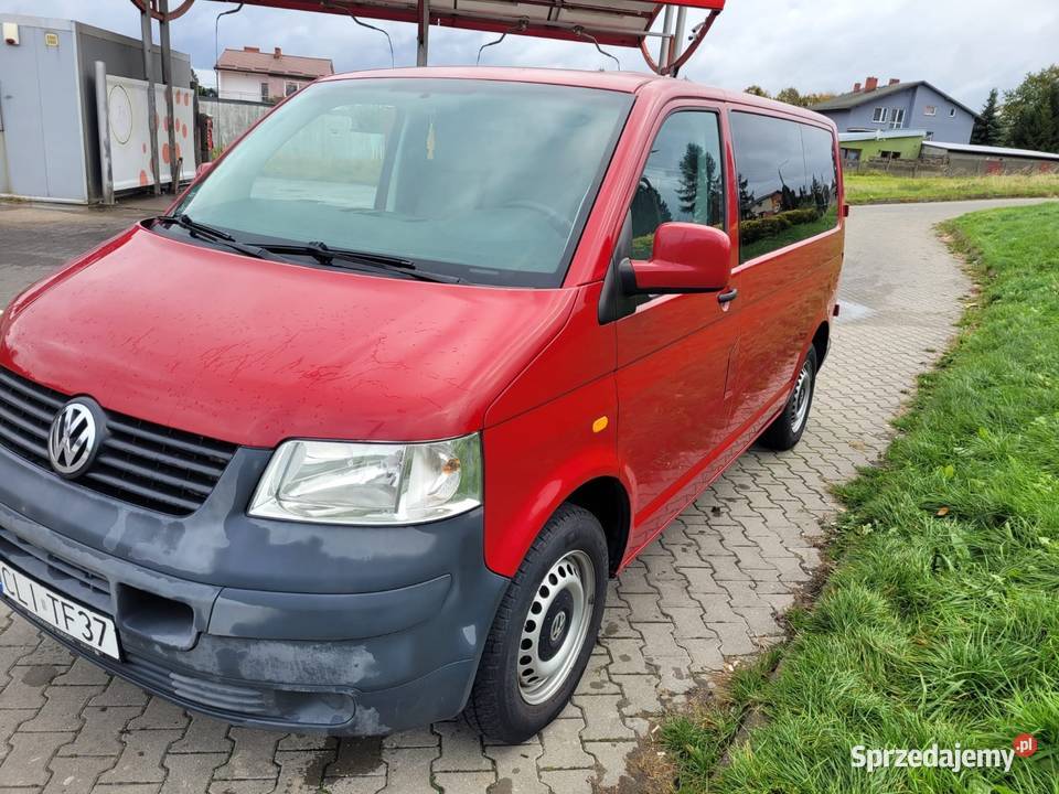 VW Transporter T5 2006r 19tdi 9osobowy klima Lipno