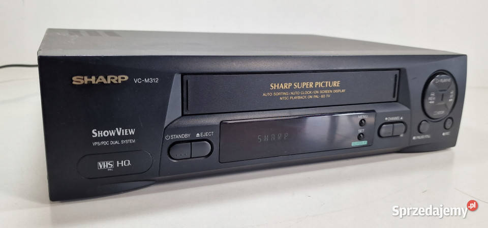Video magnetowid SHARP VC M 312 VCM312 Międzychód