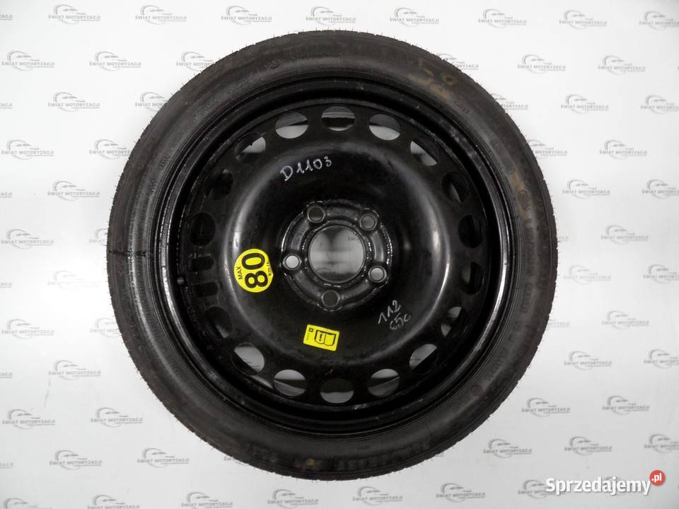 OPEL VECTRA C koło dojazdowe 1157016 92M 5x110
