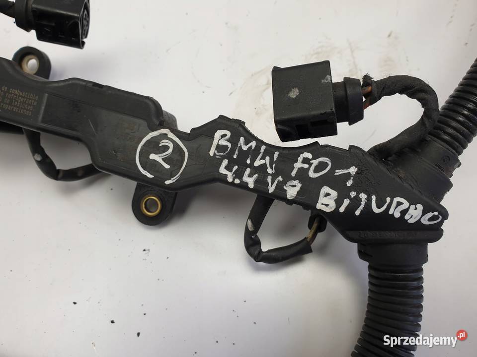 BMW F01 02 44 V8 WIĄZKA WTRYSKÓW Wtryskiwaczy Rudka
