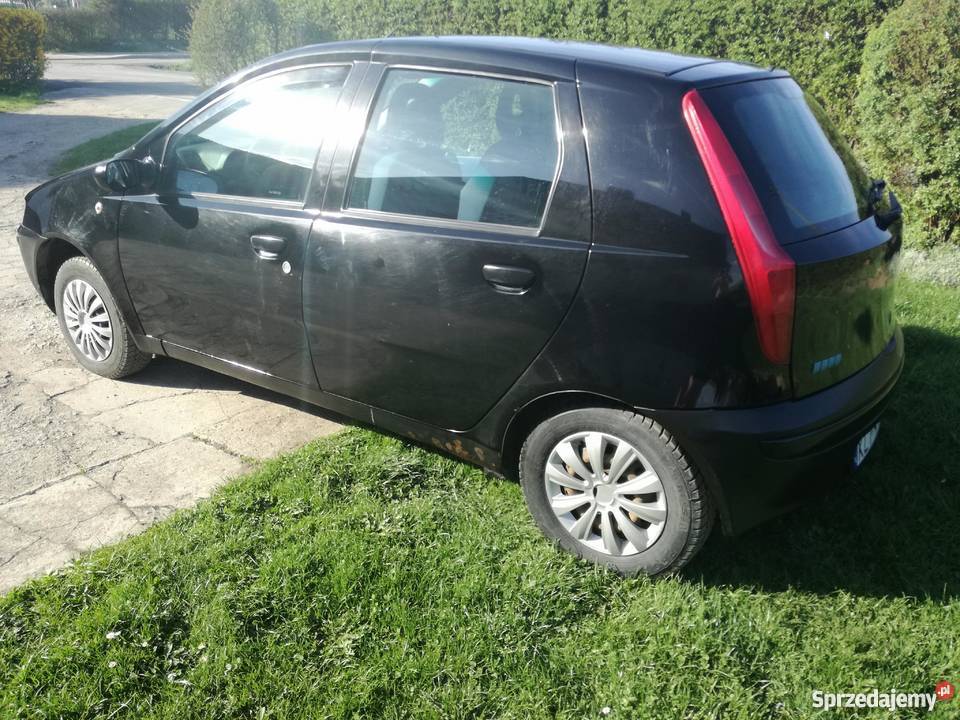 Fiat Punto II 1.2 czarny Limanowa Sprzedajemy.pl