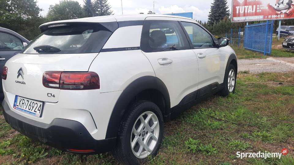 Citroen C4 Cactus 12 Turbo benzyna 110 2020 r wielofunkcyjna kierownica lubelskie Kraśnik
