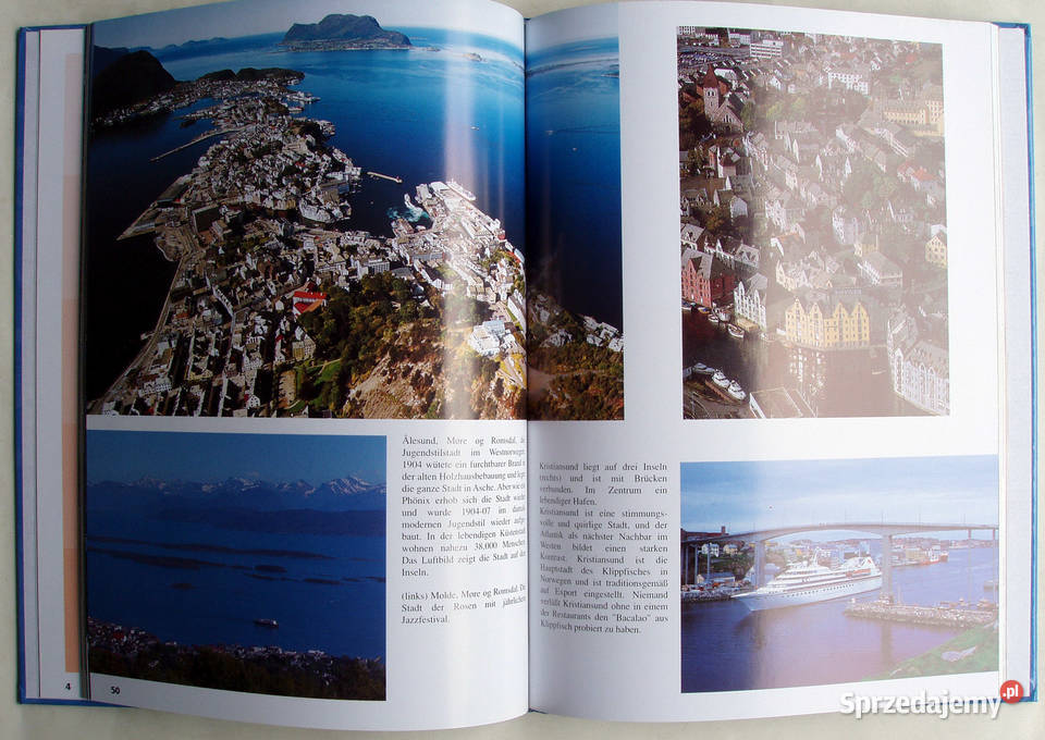 NORWEGEN Ilustrowany przewodnik Norwegii w małopolskie Limanowa