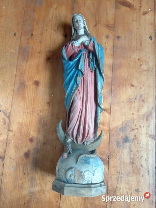 Stara figura drewniana Antyki Gdów sprzedam