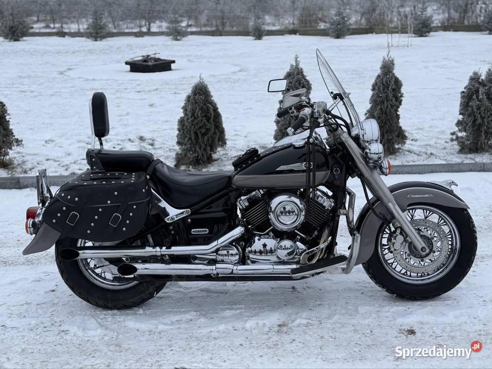 Yamaha Drag Star 650 Ładny stan Zarejestrowany wał Kardana Lubanie