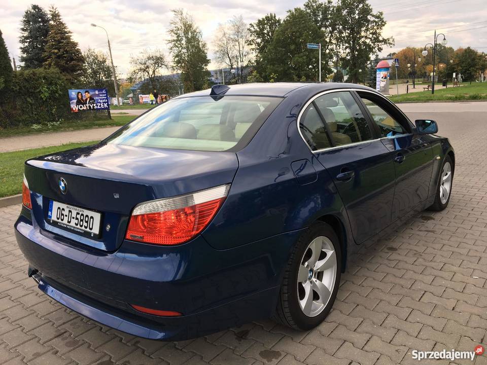BMW E60 30d 06r Duza Navi Headup zadbana anglik czujnik deszczu Seria 5 Skarżysko-Kamienna sprzedam