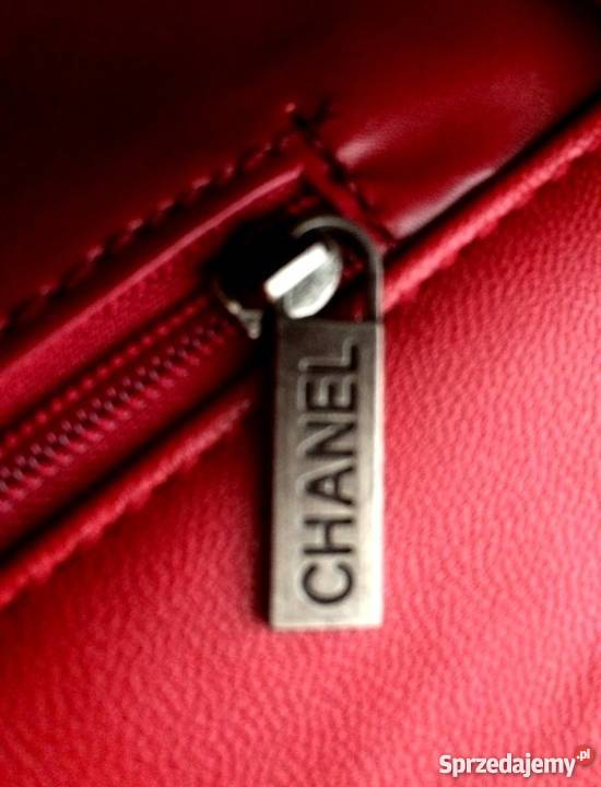 TOREBKA CHANEL BOY RED TOREBKA CC PIKOWANA Bydgoszcz