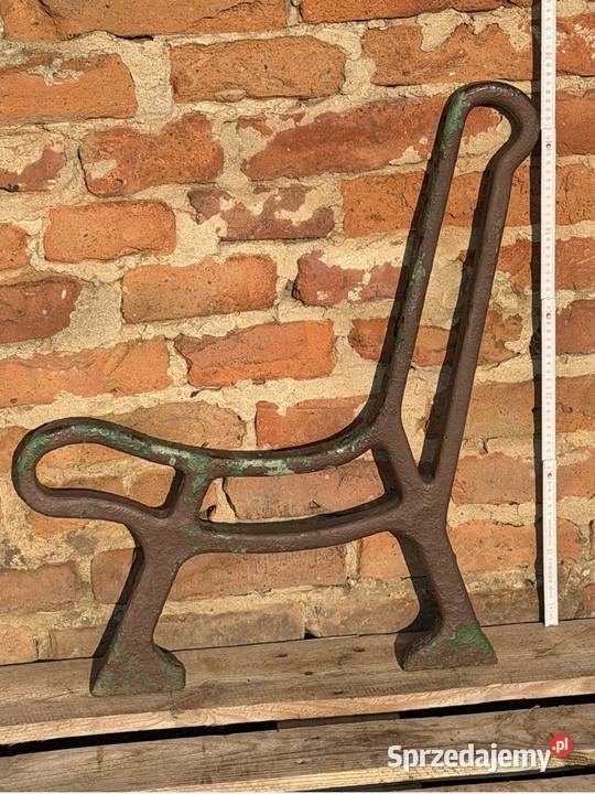 STARA ŁAWKA ŻELIWNA NOGI DO ŁAWKI MASYWNE Bielawa