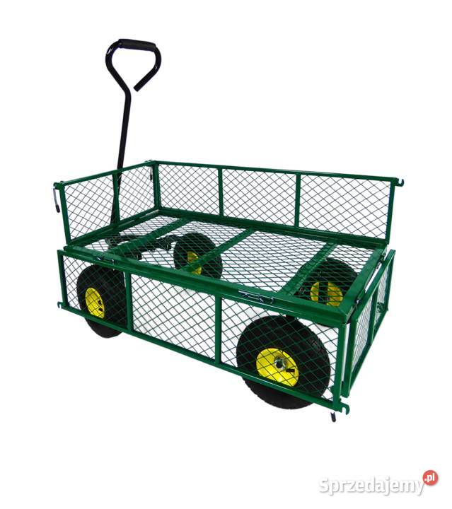 Wózek ogrodowy transportowy przyczepka Otwierane Krzepice