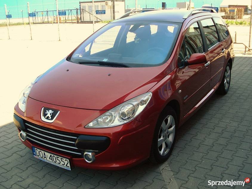 Peugeot 307 Kombi 7os 06 07r Lift 1 6 Hdi 109 Km Zadbany Jelcz Laskowice Sprzedajemy Pl