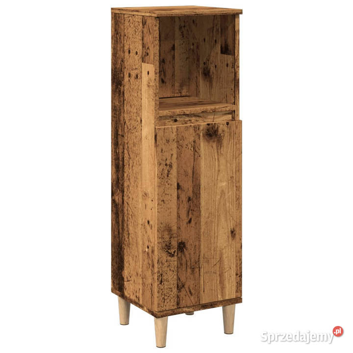 Szafka łazienkowa stare drewno 30x30x100 Warszawa
