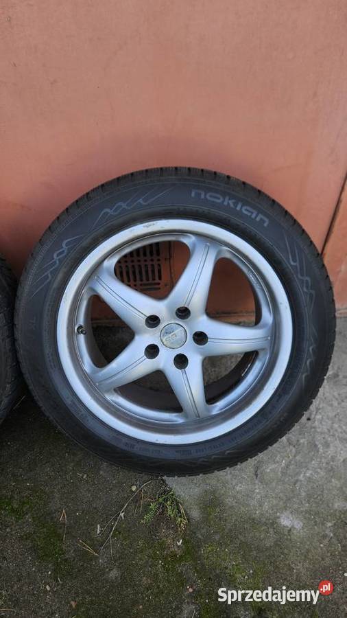 Opony felgi 21555 R17 zimowe aluminiowe 5x108