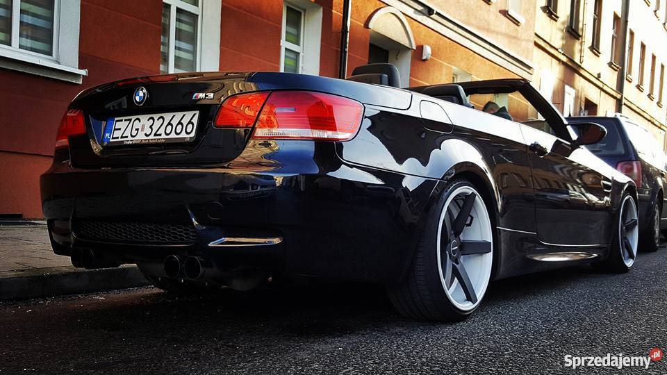 Bmw E93 M3 Cabrio Manual zamiana Rok produkcji 2011 kujawsko-pomorskie Bydgoszcz