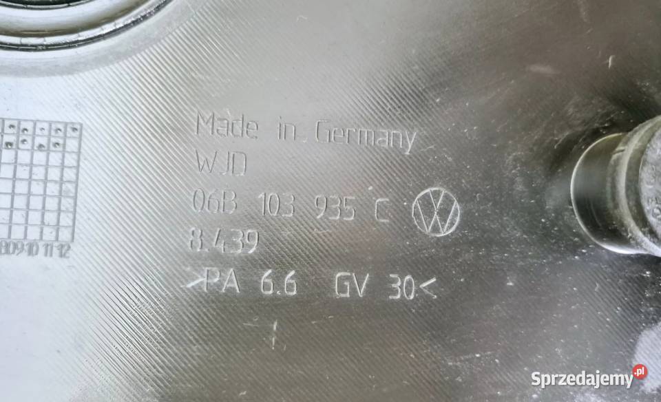 OSŁONA SILNIKA GÓRNA VW PASSAT B5 PRZEDLIFT 16 Działoszyce