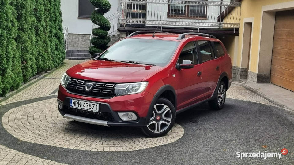 Dacia Logan MCV Turbo Navi Kamera Led GWARANCJA wielofunkcyjna kierownica mazowieckie Płońsk